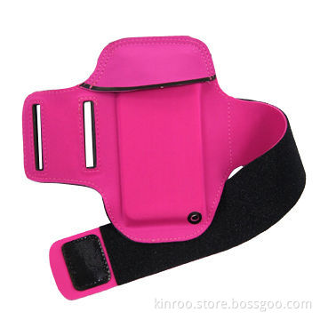 Armbands for iPhone with cover on the back